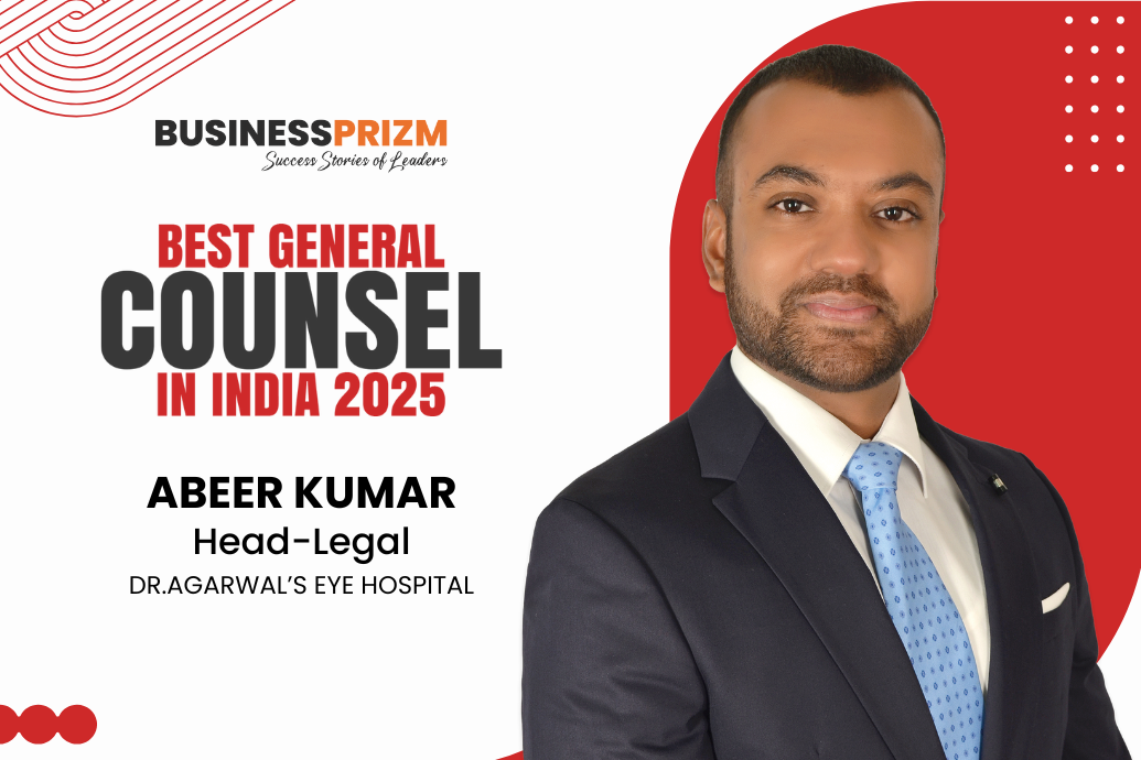 ABEER KUMAR Head-Legal DR.AGARWAL’S EYE HOSPITAL