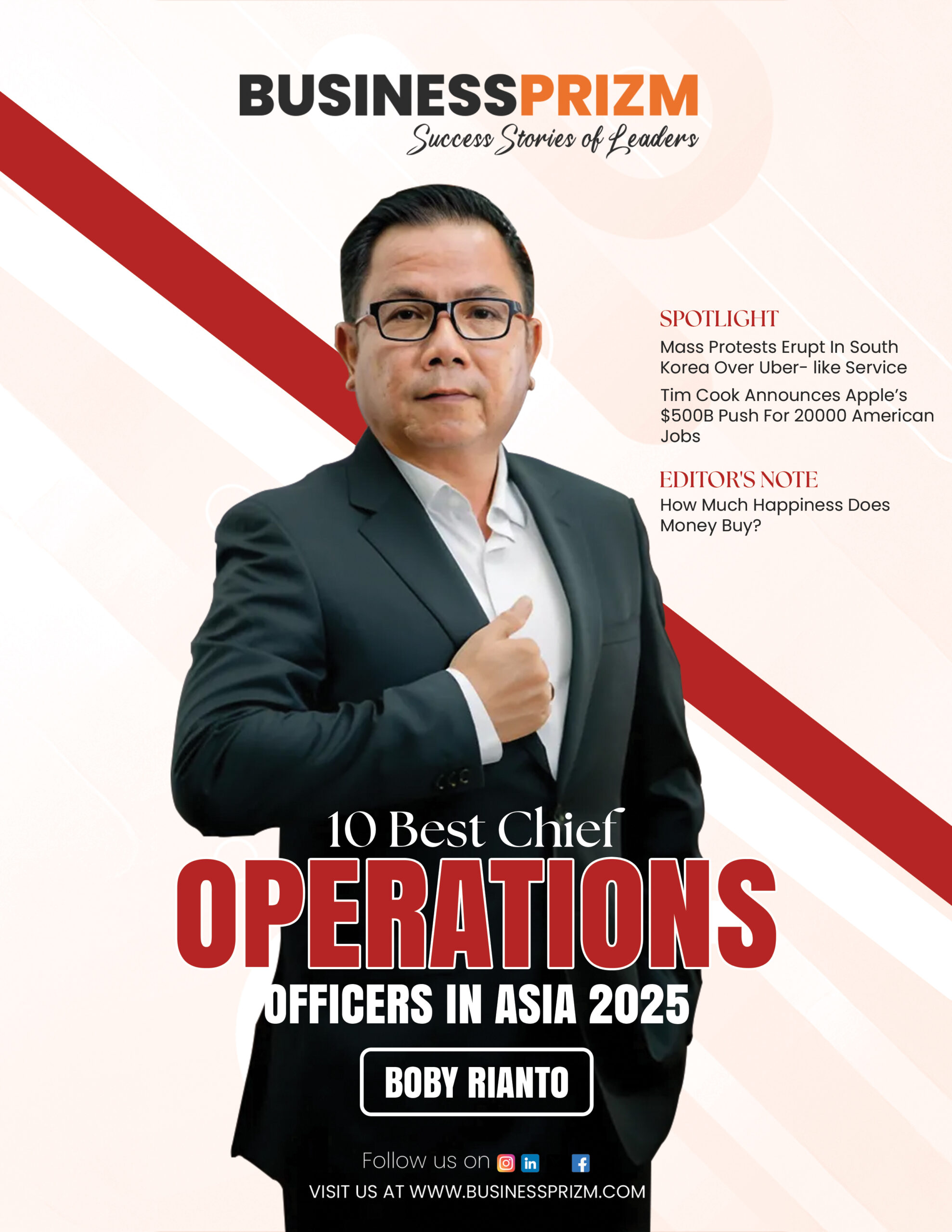 Best Chief Operations Officers in Asia 2025